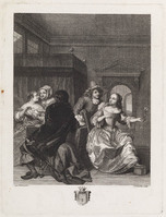 KG 14833
<br/>
Bordeelscene
<br/>
<em>Houbraken, Jacob (1698-1780)</em>